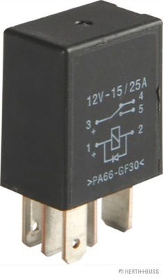 HERTH&BUSS Relais, Arbeitsstrom, 12 V, 15 - 25 A, 5 pins