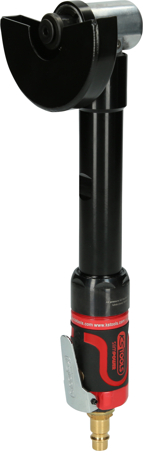 KS Tools 1/4" SlimPOWER Mini-Druckluft-Stab-Trennschleifer, lang