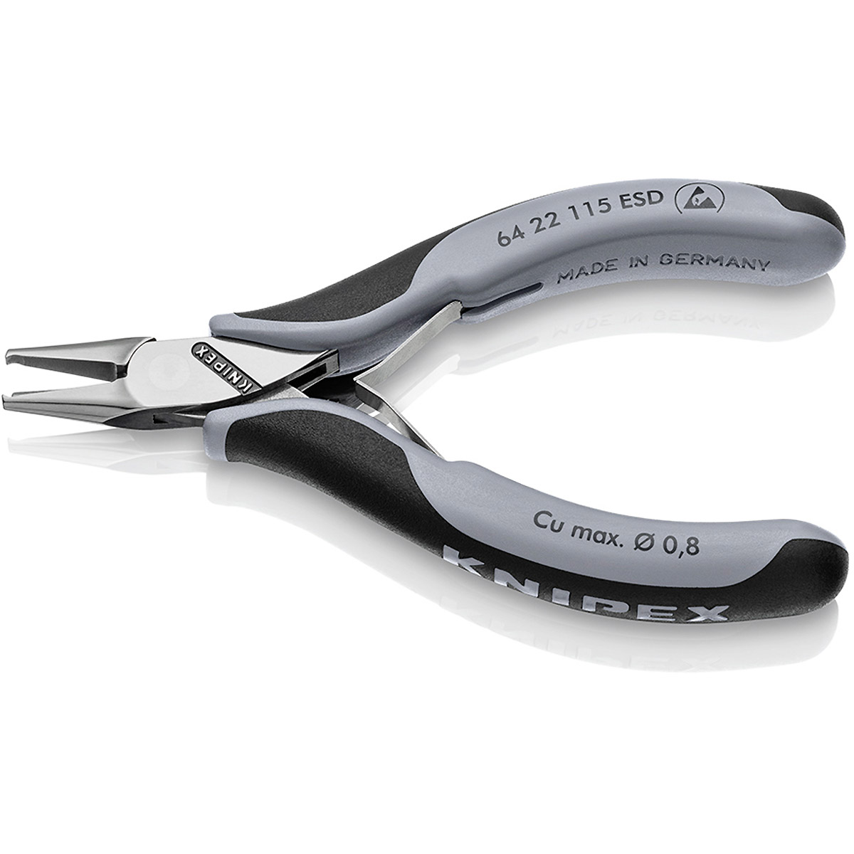 KNIPEX Elektronik-Vornschneider ESD