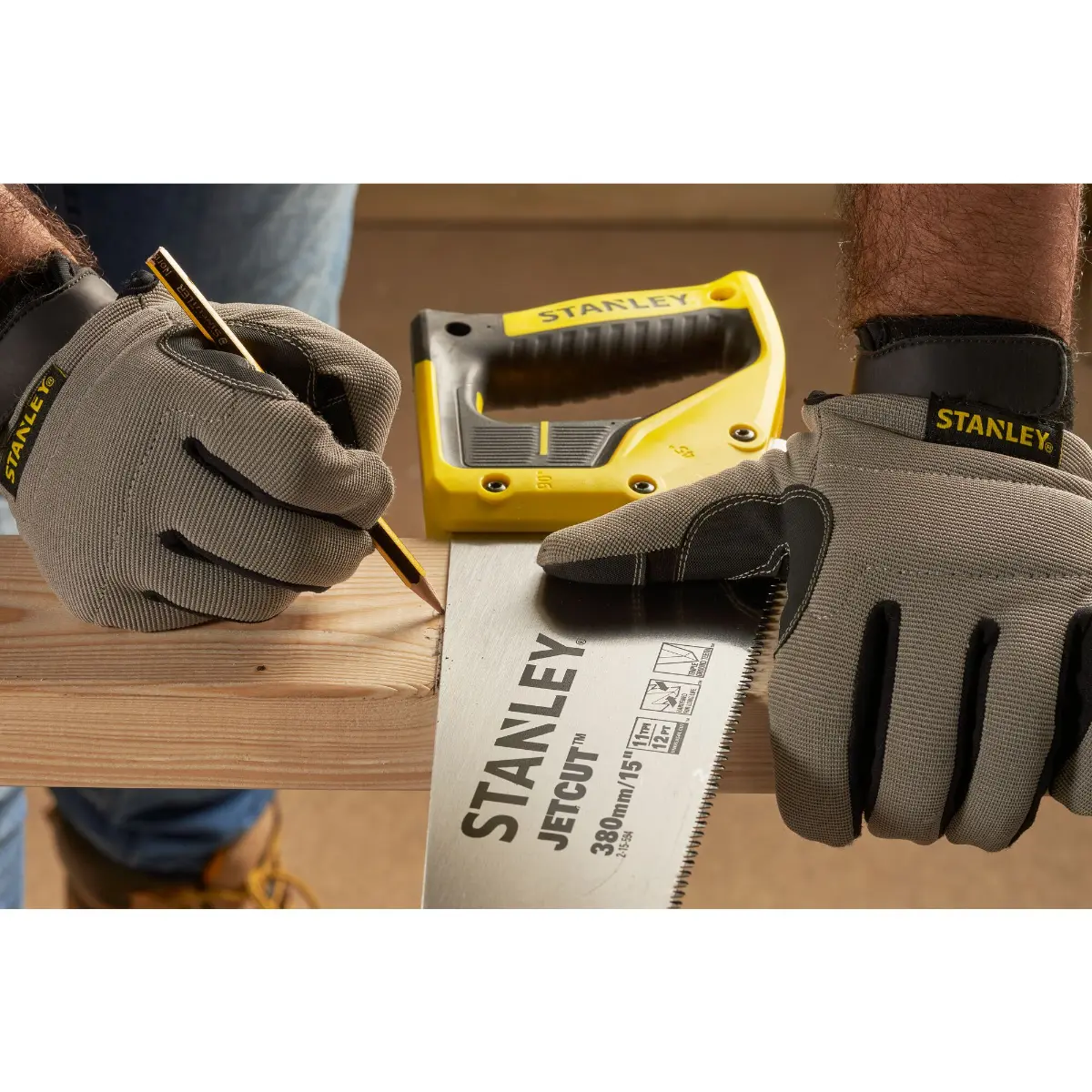STANLEY JETCUT Handsäge 380mm 11TPI