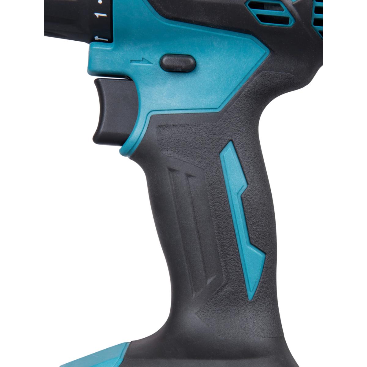 Makita Akku-Schlagbohrschrauber 18V / 5,0 Ah, 2 Akkus + Ladegerät im MAKPAC, inkl. MAKPAC-Organizer 191X80-2