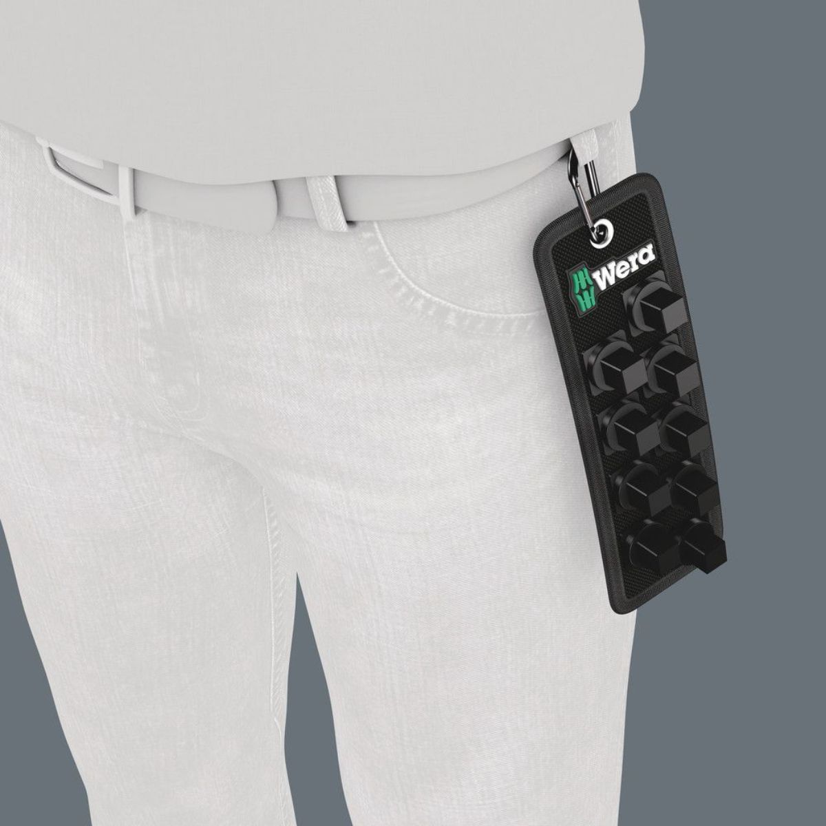 Wera Belt C Impaktor (Textilgurt), 9-teilig, unbestückt, 71 x 210 mm