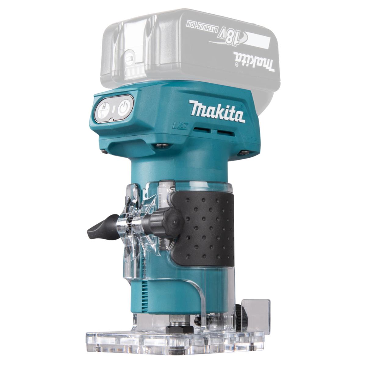 Makita Akku-Kantenfräse 6 mm - 30.000 U/min - DRT52Z