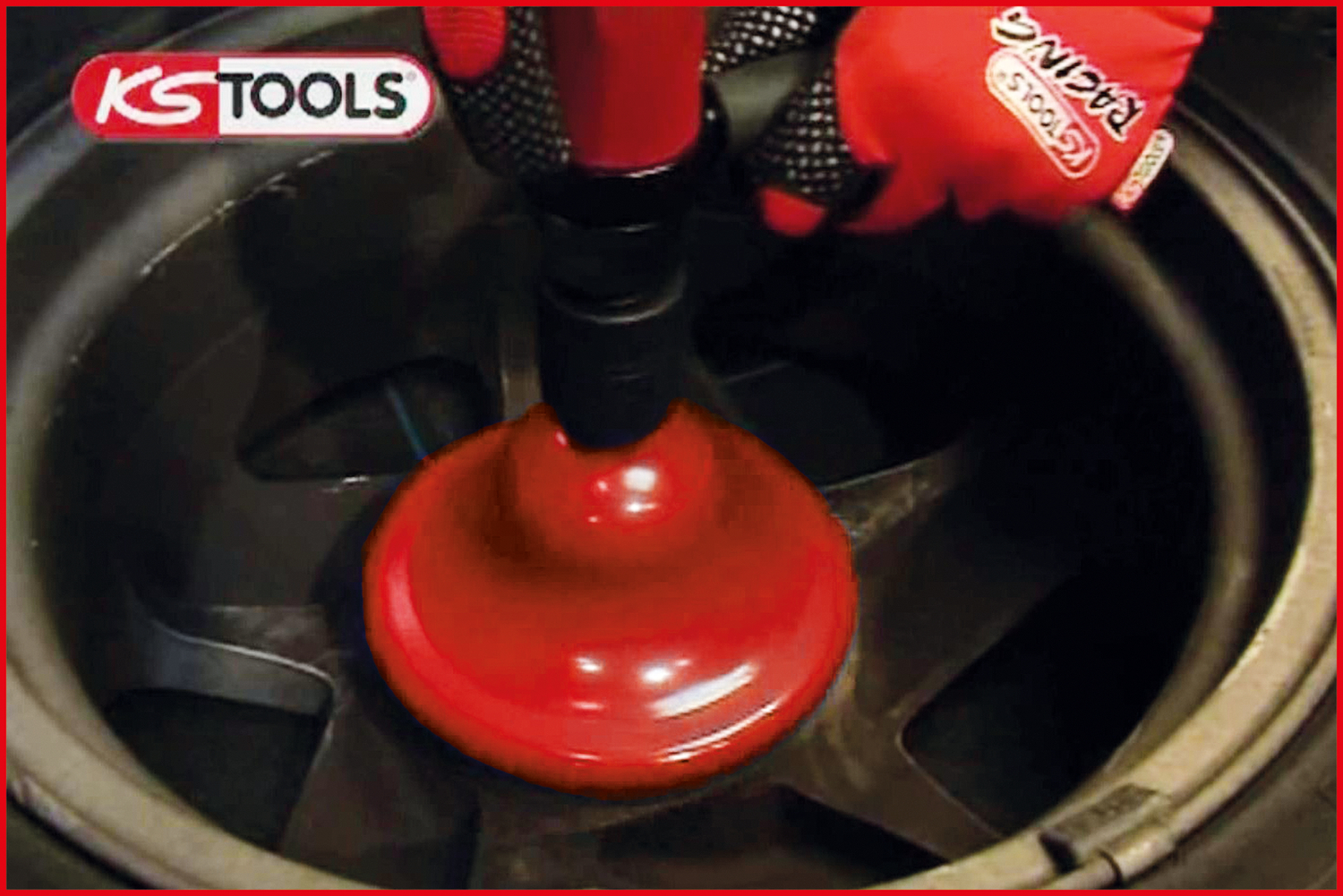 KS Tools Radnabenschleifer-Satz Ø 160 mm, Innen-Ø 60 mm, 4-tlg