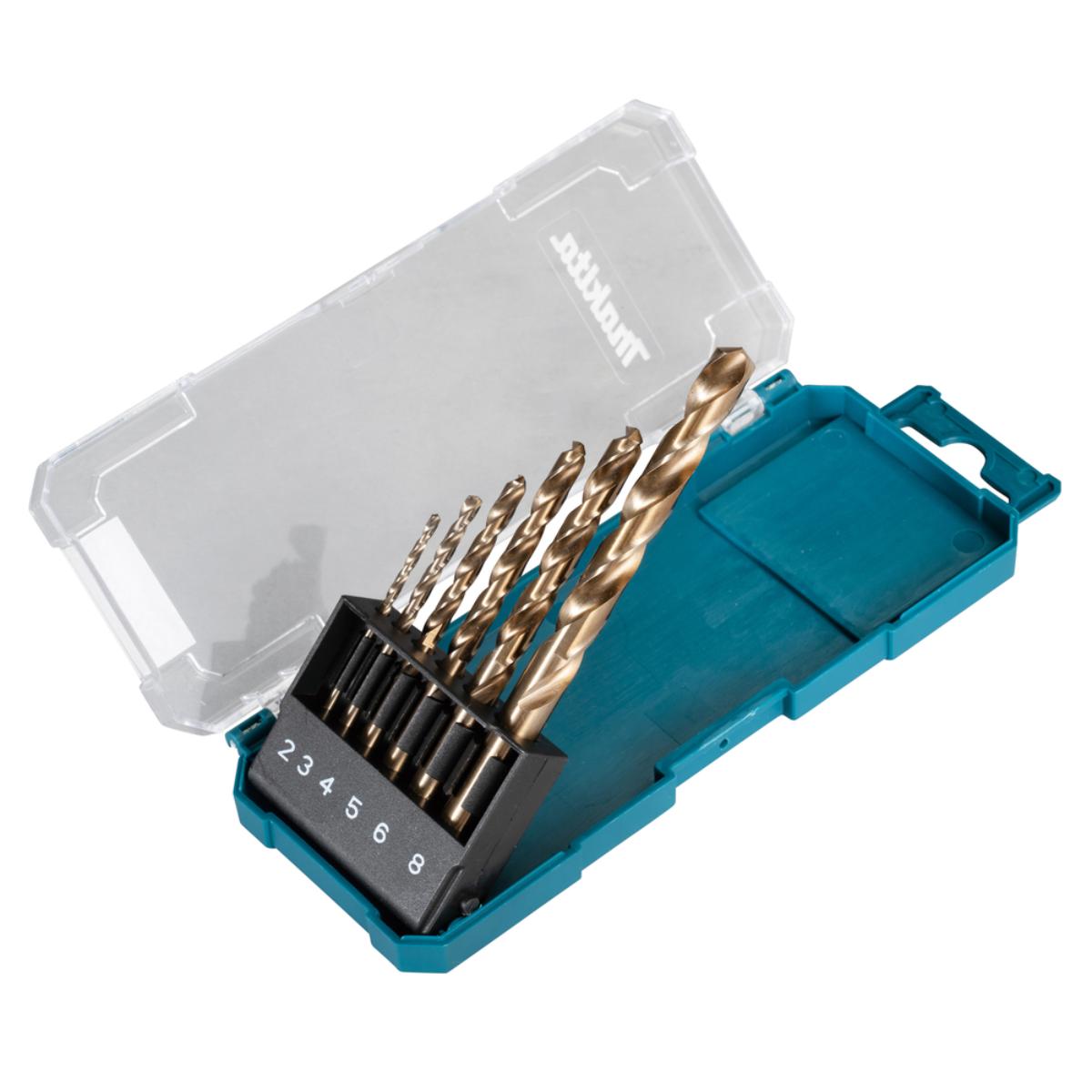 Makita HSS Co Metallbohrer-Set Ø 2,0 - 8,0 mm - D-75758