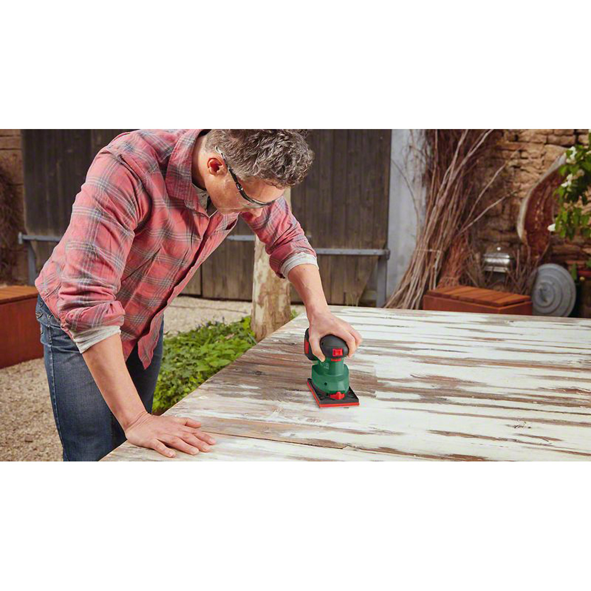 Bosch Akku-Multischleifer UniversalSander 18V-10