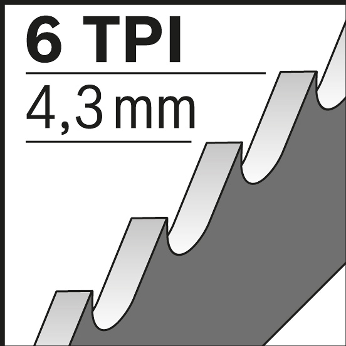 Bosch Säbelsägeblatt S 644 D, Top for Wood