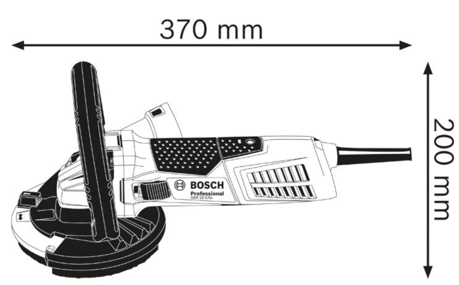 Bosch Betonschleifer GBR 15 CAG