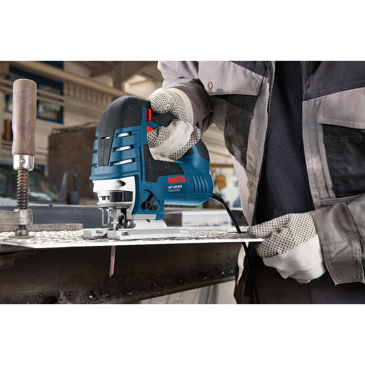 Bosch Stichsäge GST 150 BCE, im Handwerkerkoffer