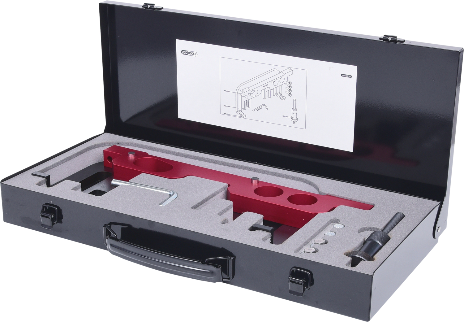 KS Tools Motoreinstell-Werkzeug-Satz für BMW, 13-tlg