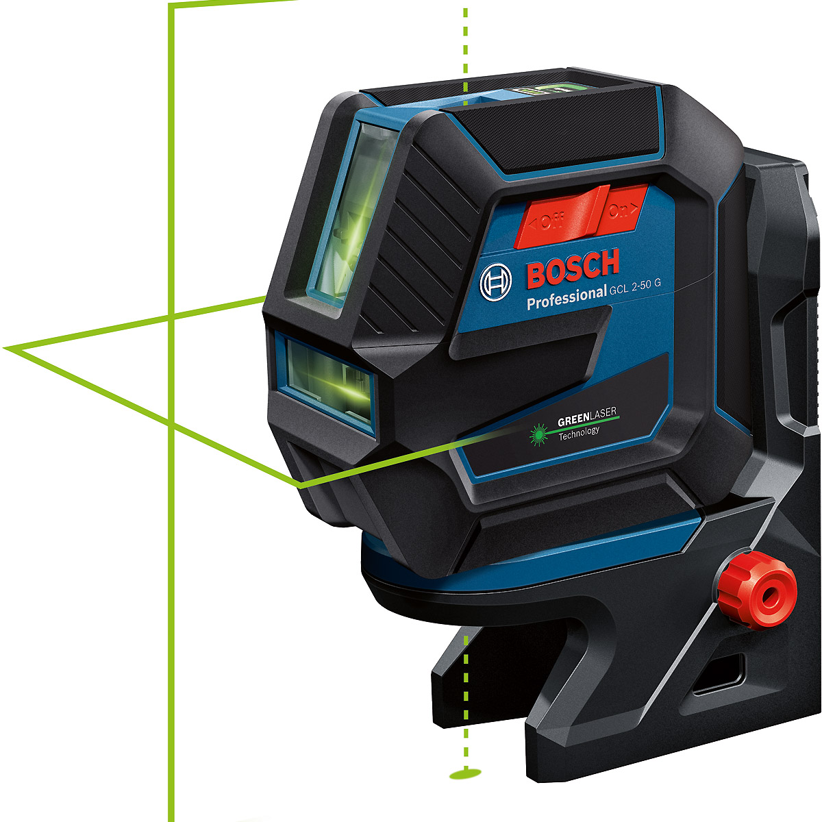 Bosch Kombilaser GCL 2-50 G mit Baustativ
