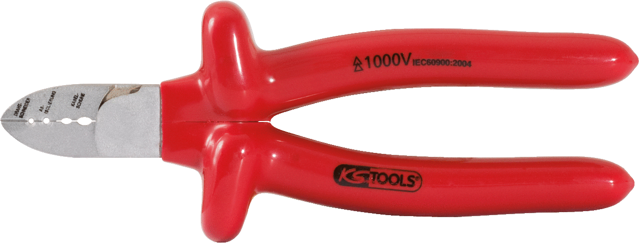 KS Tools 1000V Elektriker-Seitenschneider, 175mm