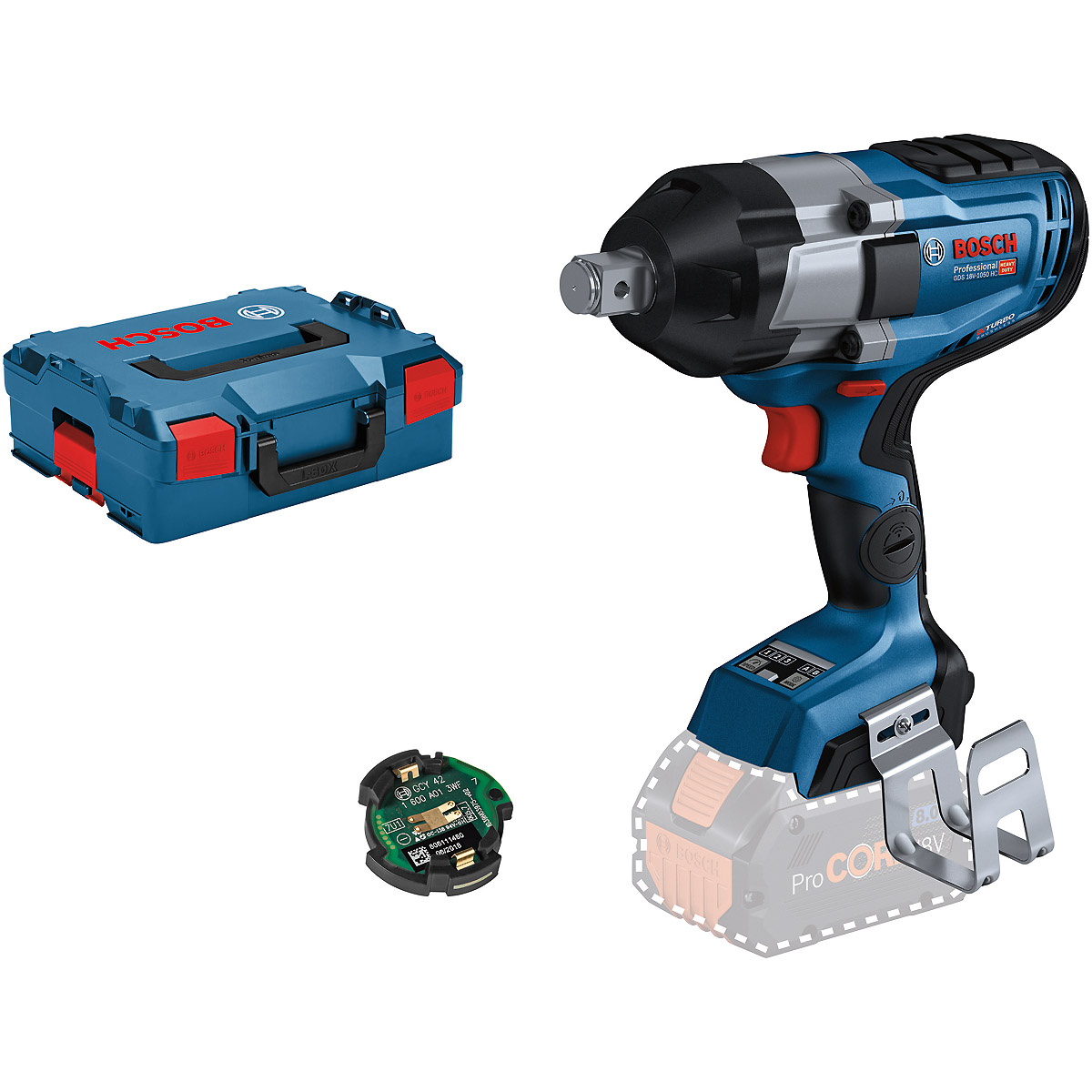 Bosch Akku-Drehschlagschrauber GDS 18V-1050 HC in L-BOXX