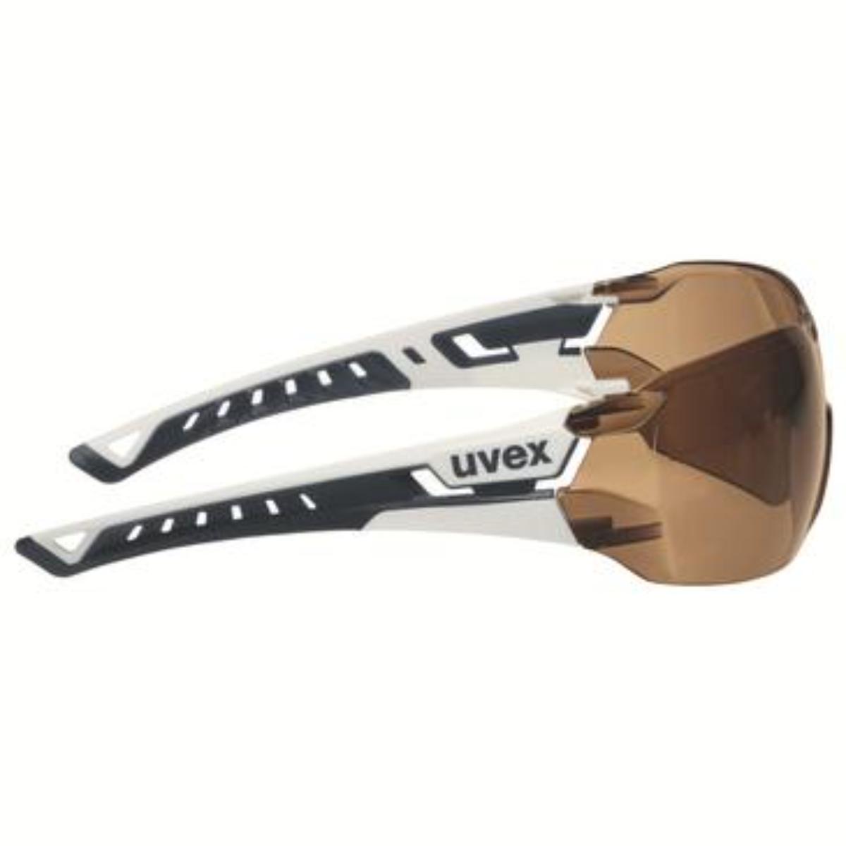 uvex Bügelbrille pheos nxt CBR23 weiß, schwarz