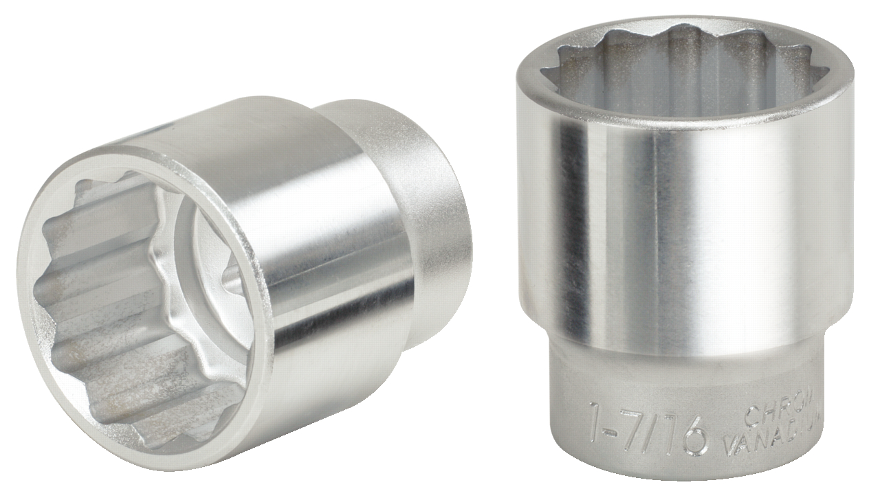 KS Tools 1" 12-kant-Stecknuss, kurz