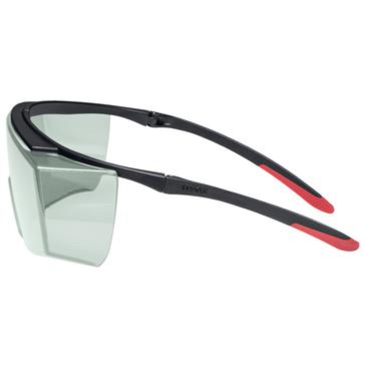 uvex Überbrille super f OTG Infrarotschutz 1,7 schwarz, rot