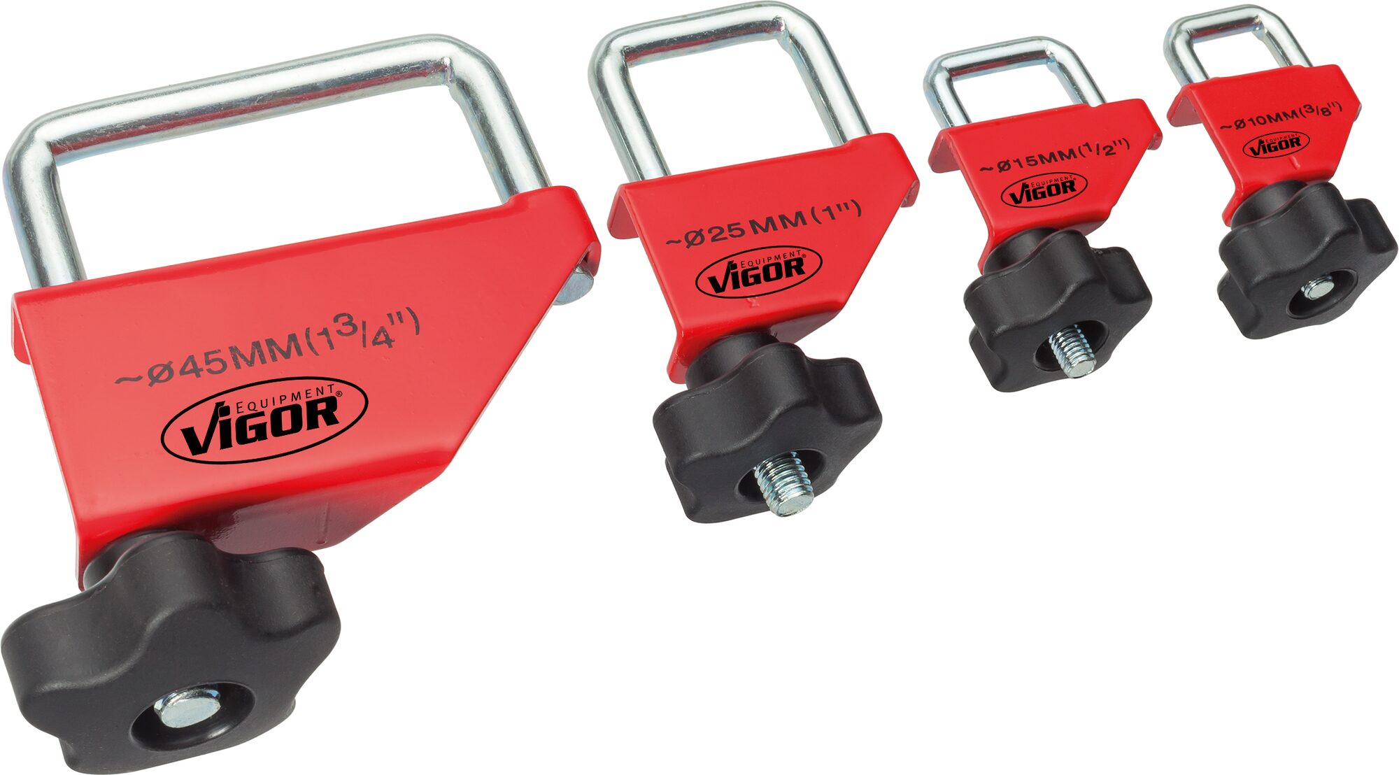 VIGOR Schlauchschellen Satz, V3381, Anzahl Werkzeuge: 4