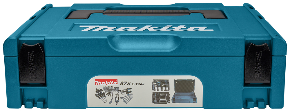 Makita Werkzeug-Set 87-tlg. im MAKPAC Gr.1 - E-11542
