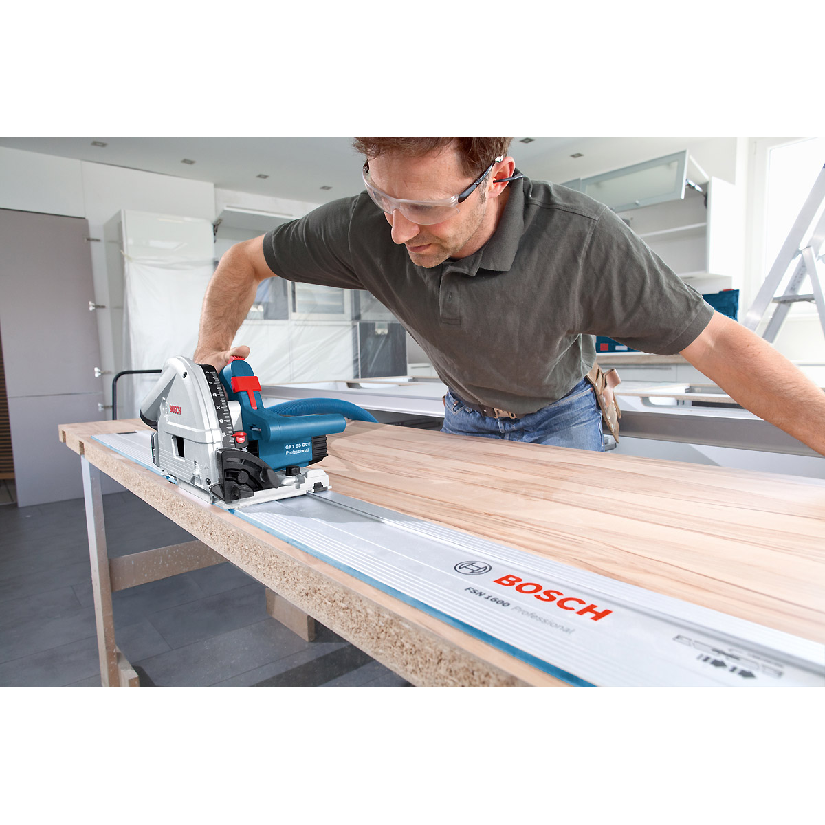 Bosch Tauchsäge GKT 55 GCE, im Karton