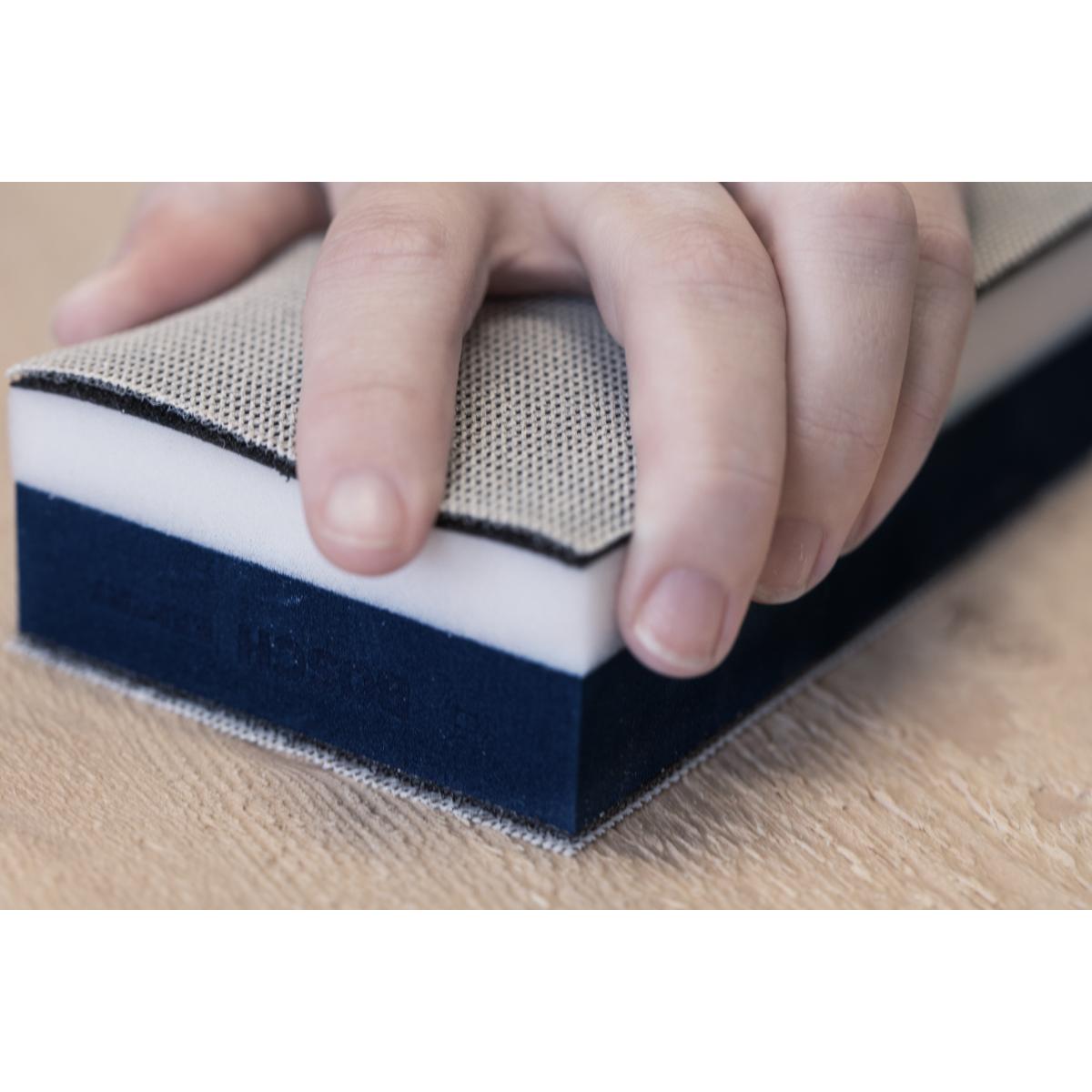 Bosch EXPERT Dual Density Set: Handschleifblock und Schleifnetz, 80x133 mm