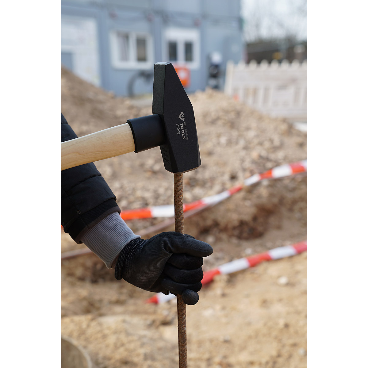 Brilliant Tools Schlosserhammer mit Hickory-Stiel