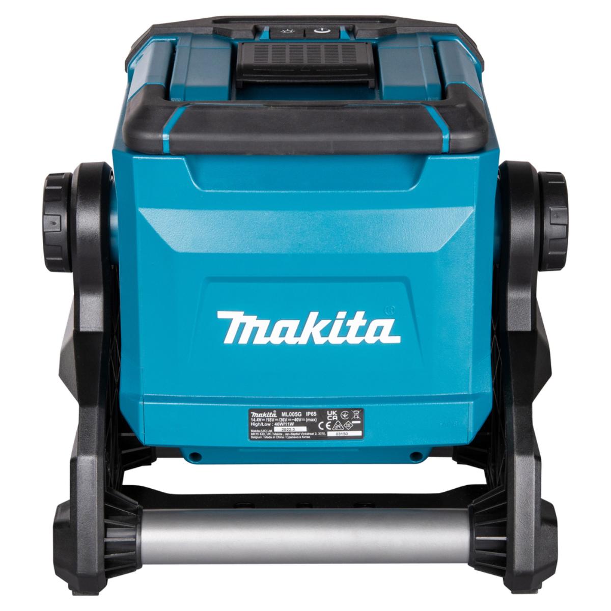 Makita LED-Akku-Baustrahler 18V/40V max. - 2.100 lx - 3.600 lm - ML005G