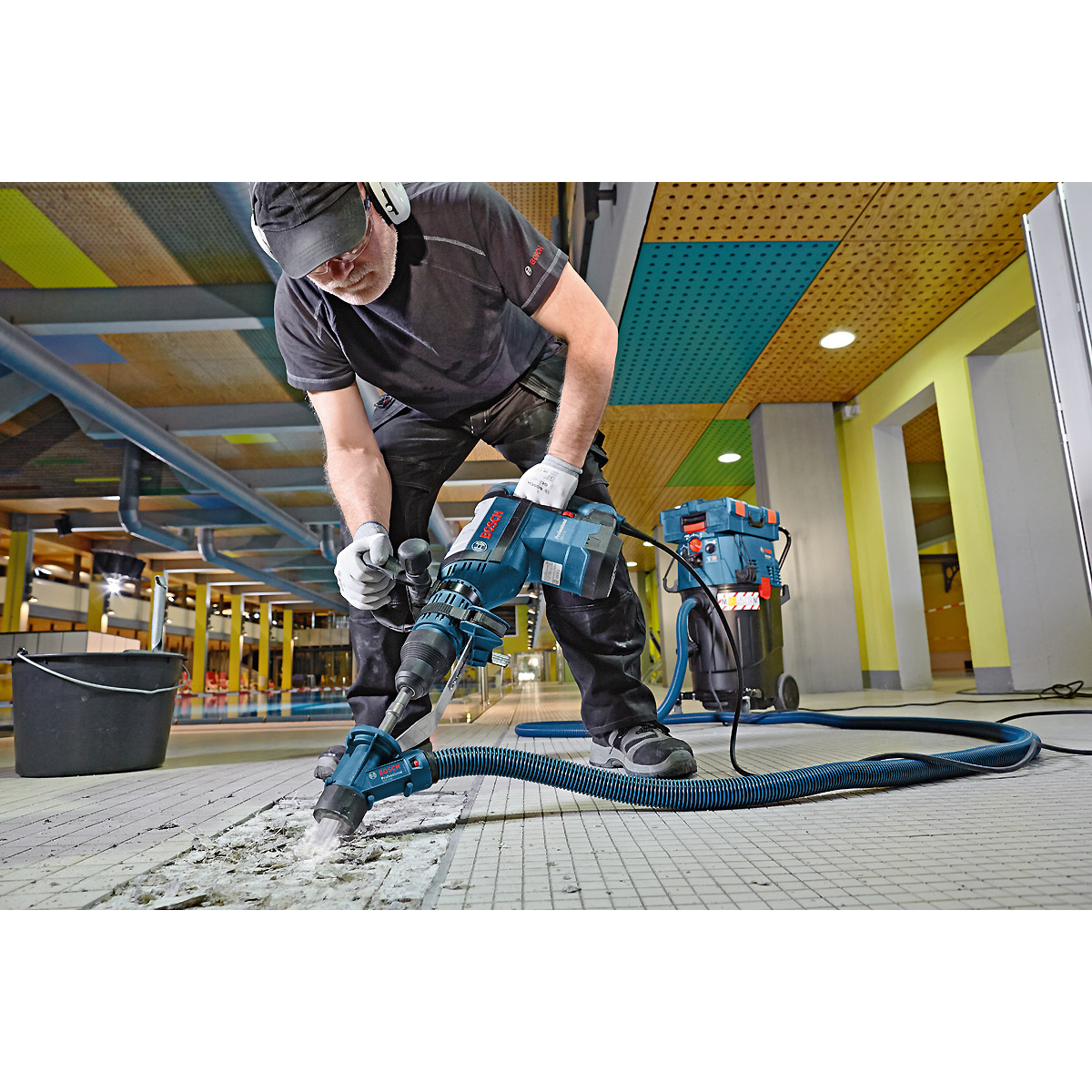 Bosch Staubabsaugung für SDS max GDE max