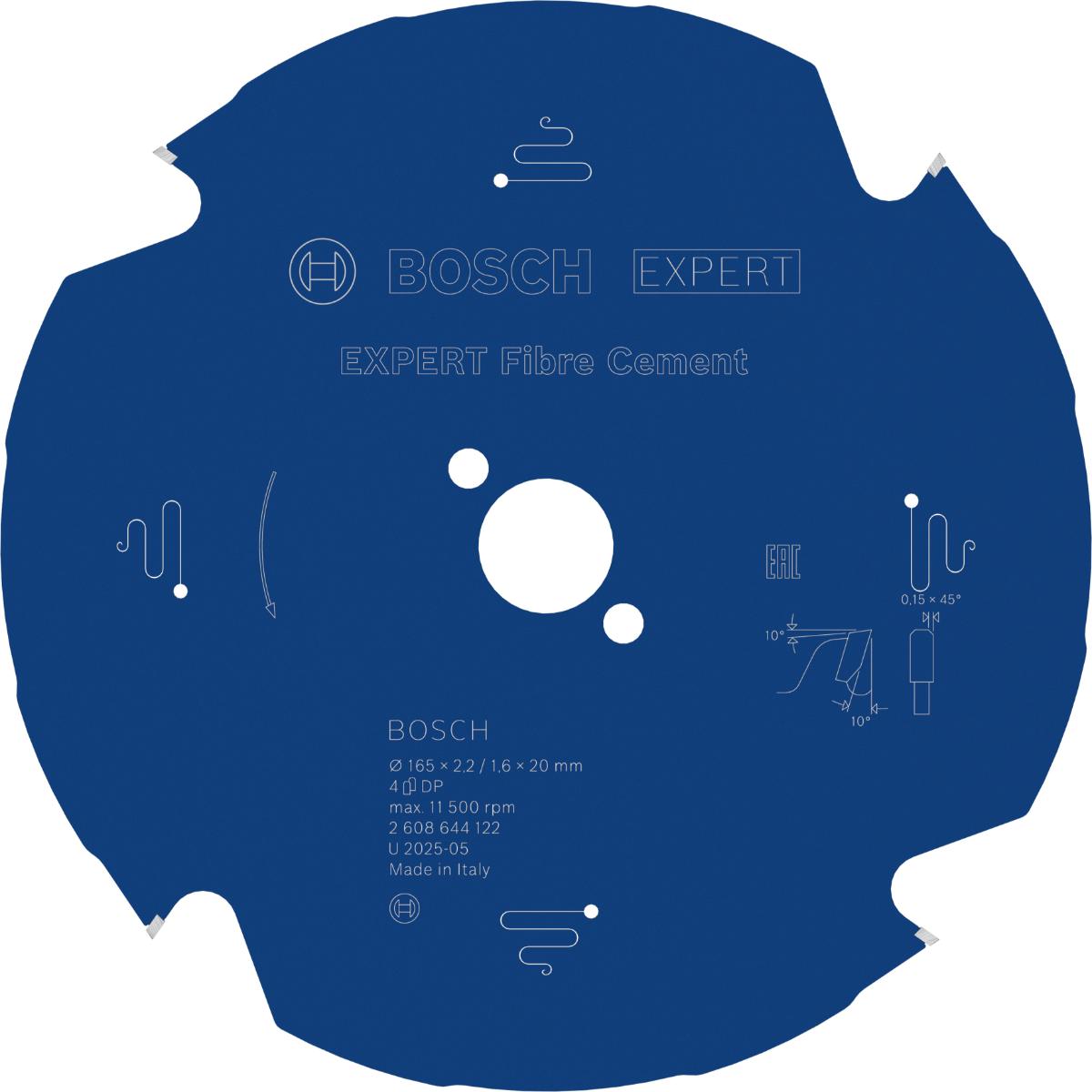 Bosch Kreissägeblatt Expert for Fibre Cement