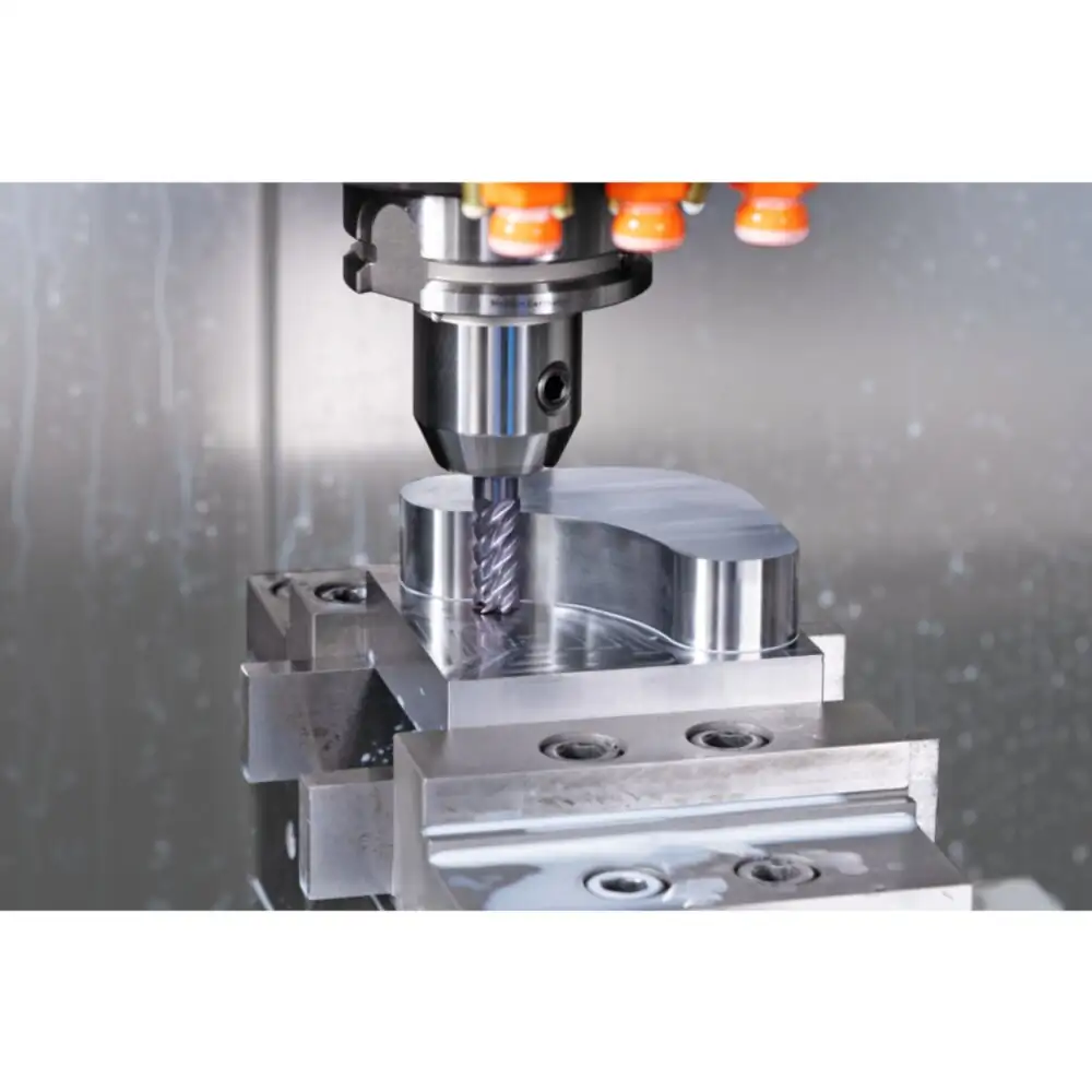 PFERD TOOLS VHM Eckfräser lang 6 Schneiden scharf TiAlN Schaft HA Universal Line