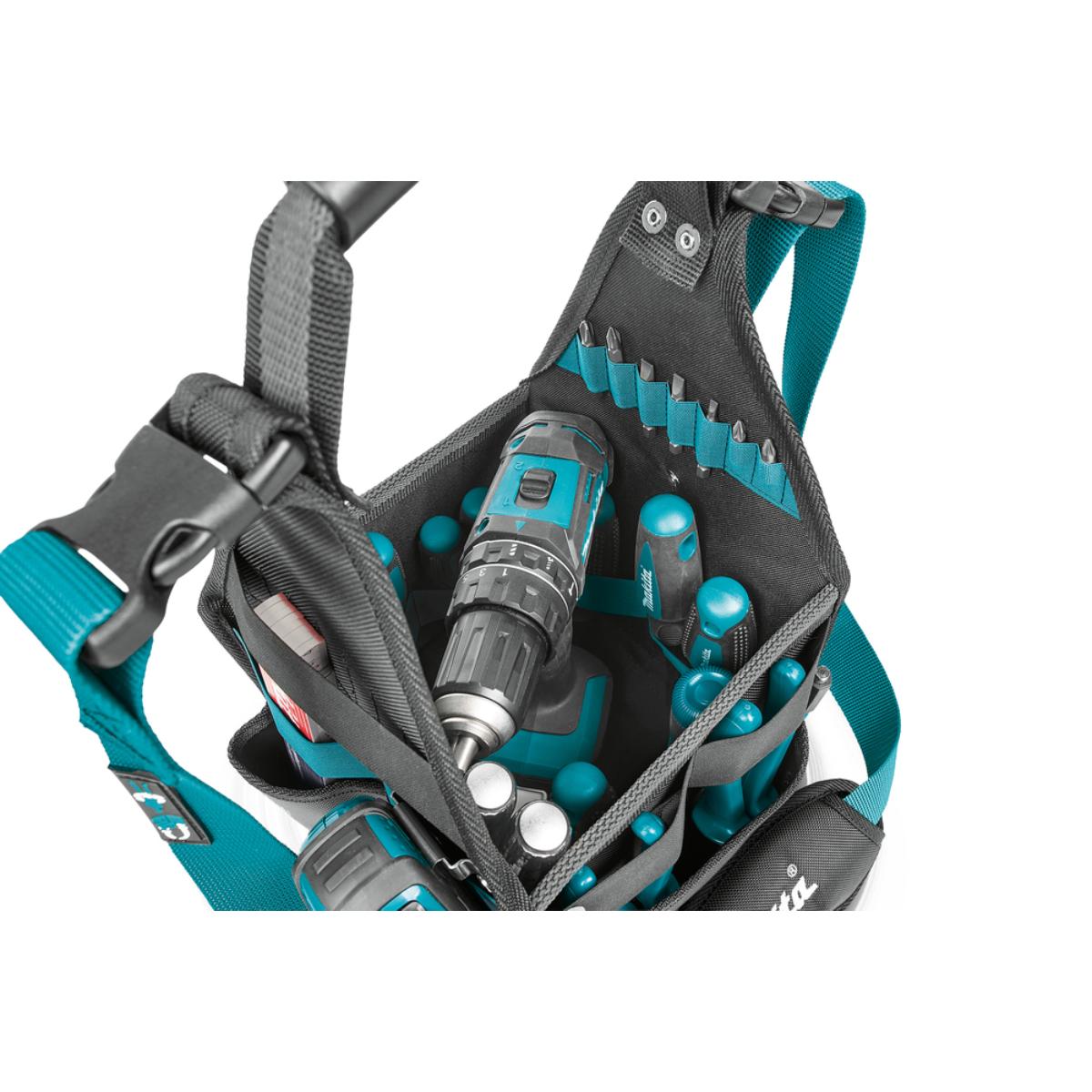 Makita Werkzeugtasche quadratisch 260x220x410 mm - 1,09 kg - 10,0 l - E-15453