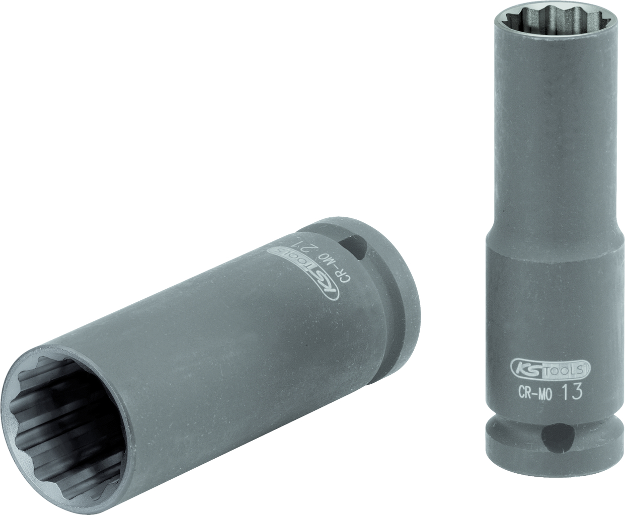 KS Tools 1/2" 12-kant-Kraft-Stecknuss, lang