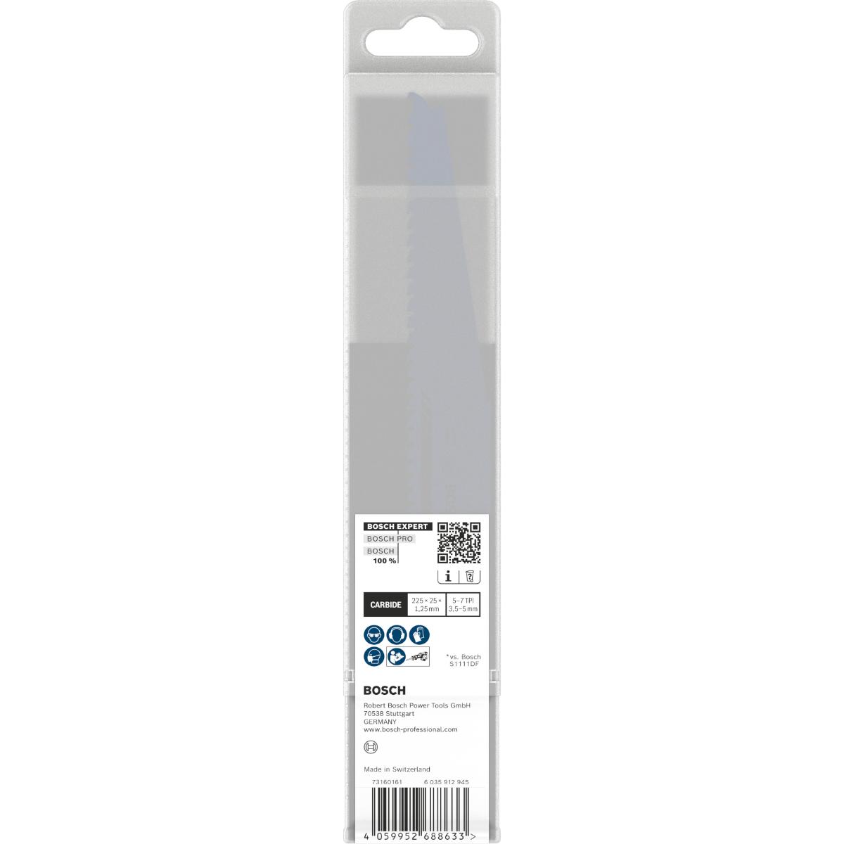 Bosch EXPERT Multi Material Demolition S1169XHM Säbelsägeblatt 225mm, 10-Stück