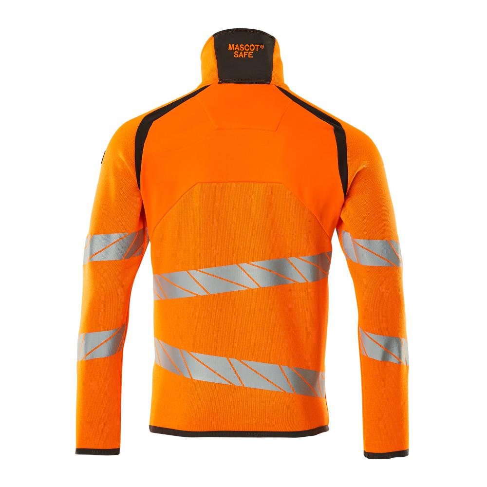 MASCOT Herren Strickpullover mit kurzem Reißverschluss ACCELERATE SAFE