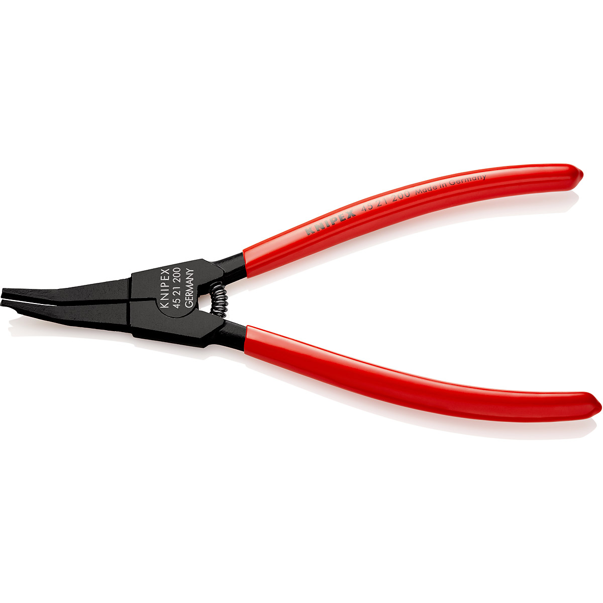 KNIPEX Montagezange für Sprengringe auf Wellen angewinkelt