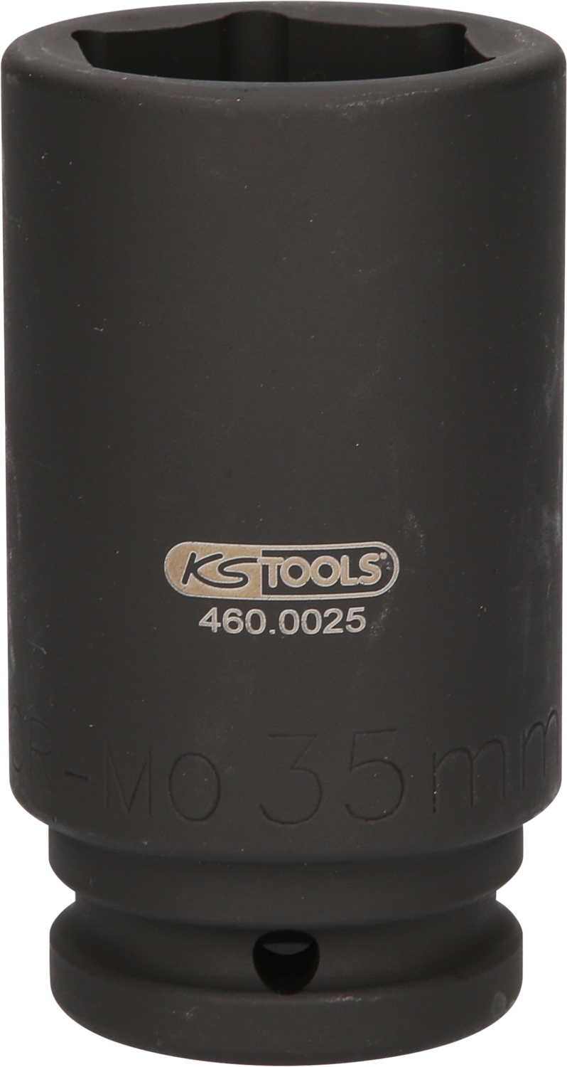 KS Tools 3/4" Achsmuttern-Schlüssel, 6-kant, lang, 35mm