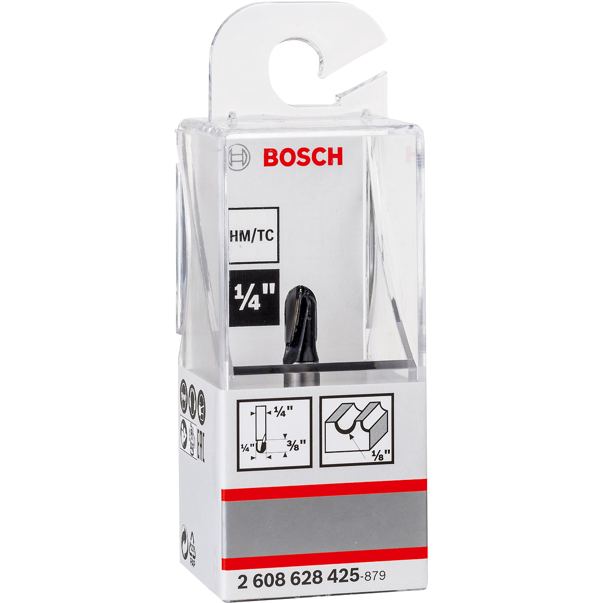 Bosch PRO Hohlkehlenfräser, Standard for Wood zöllig