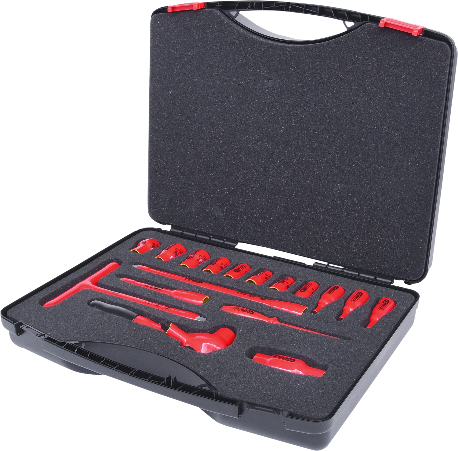 KS Tools 3/8" Steckschlüssel-Satz mit isolierten Werkzeugen, 16-tlg