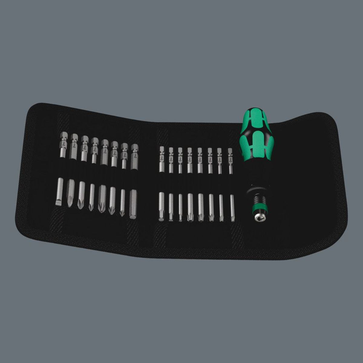 Wera 9750 Schaumstoffeinlage Kraftform Kompakt und Tool-Check PLUS Set 1, 57-teilig