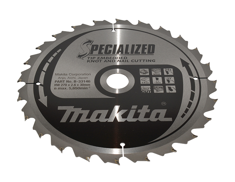 Makita SPECIALIZED Sägeb.270x30x24Z - B-33146
