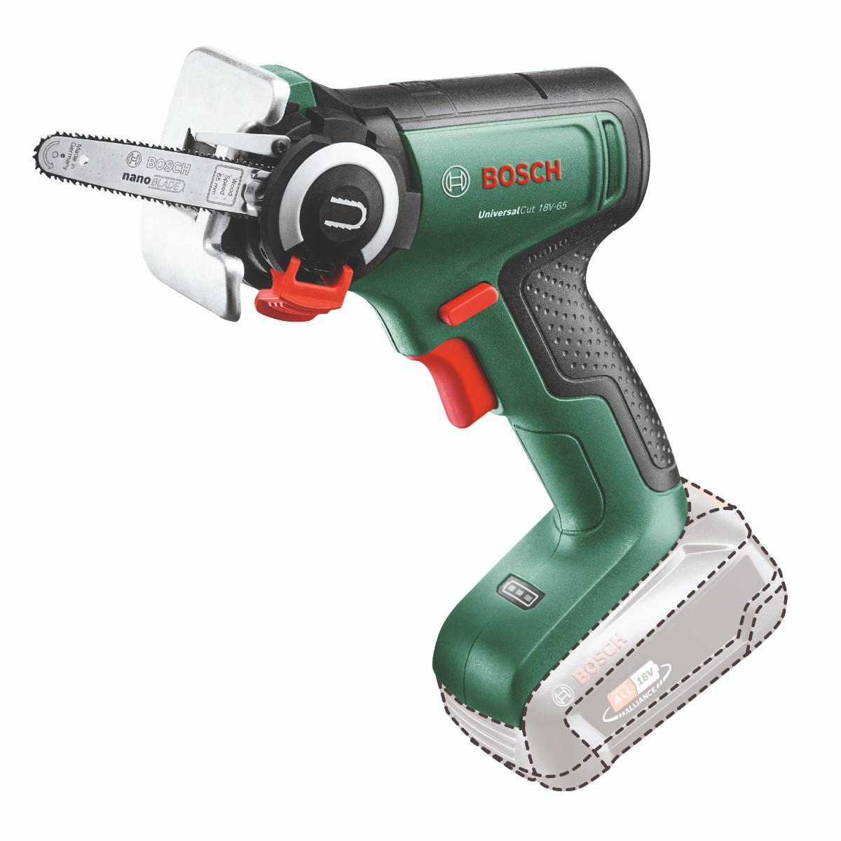 Bosch Akku-Säge mit NanoBlade-Technologie UniversalCut 18V-65