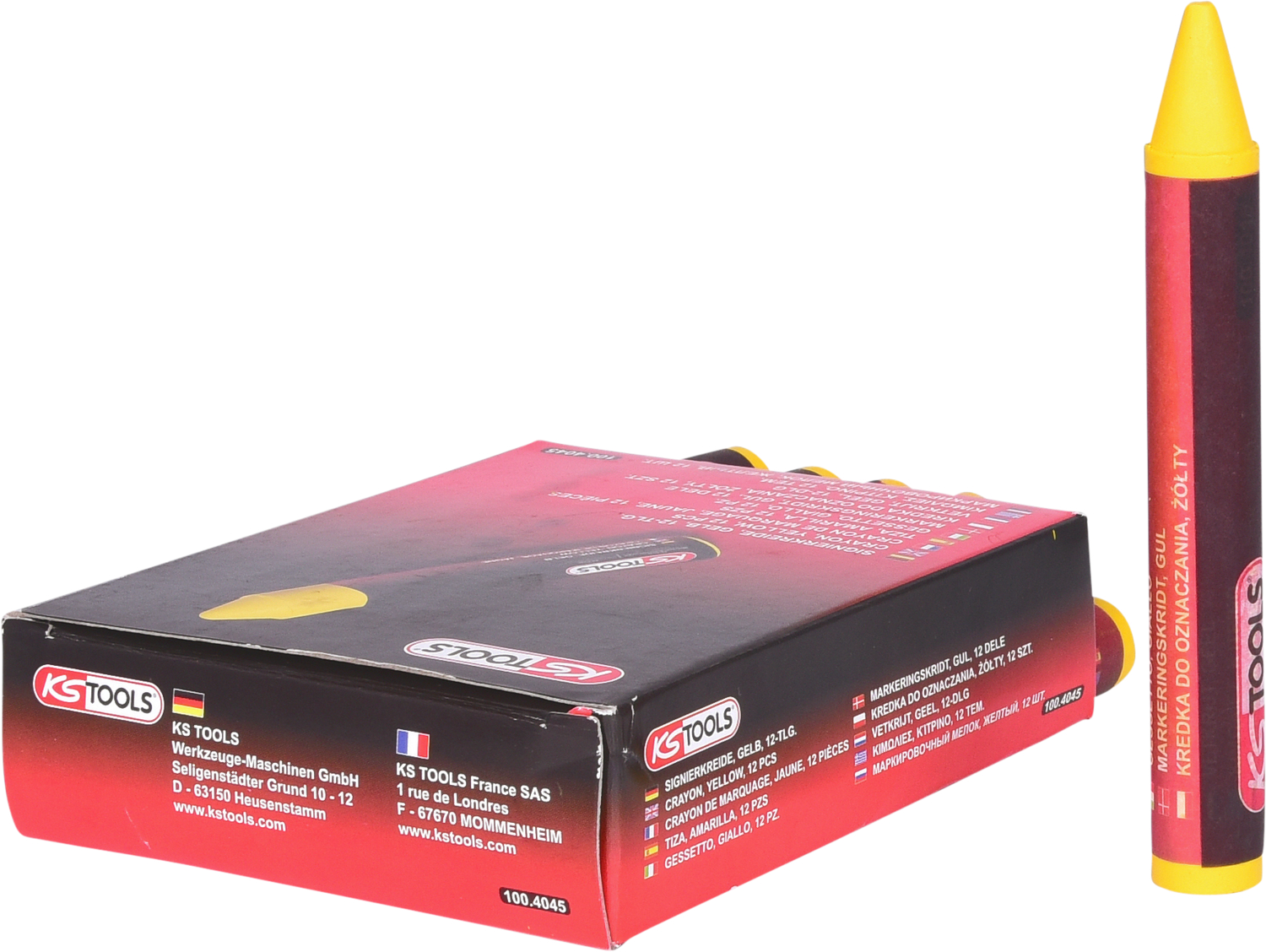 KS Tools Signierkreide, 12er Pack