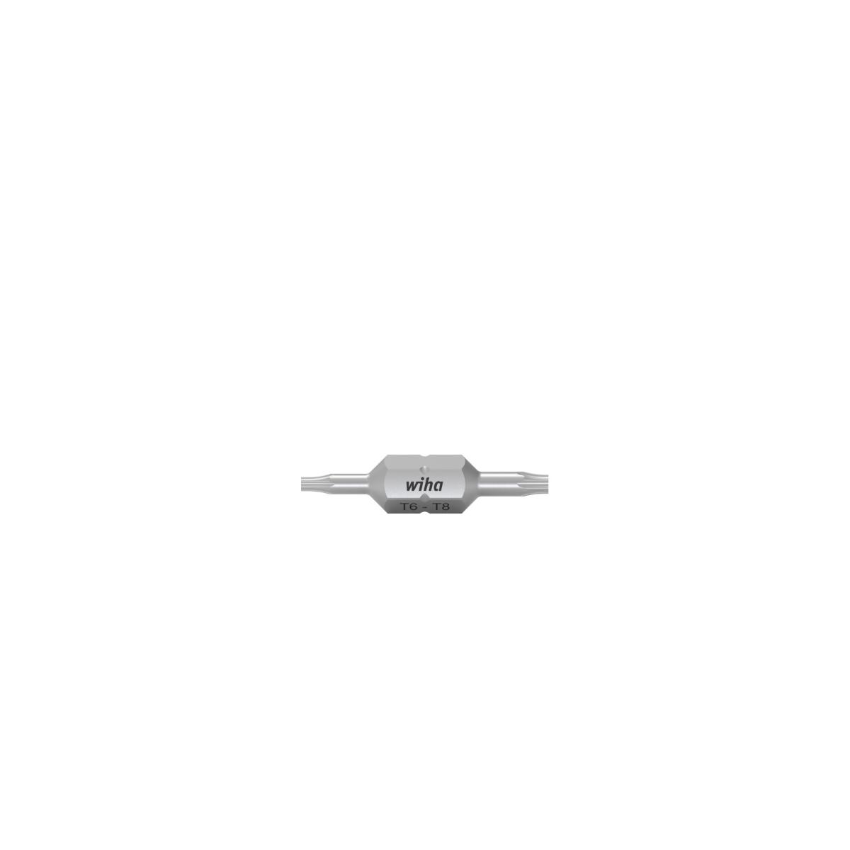 Wiha Bit Set Doppelbit TORX (T6/T8) 10-teilges Set in Box
