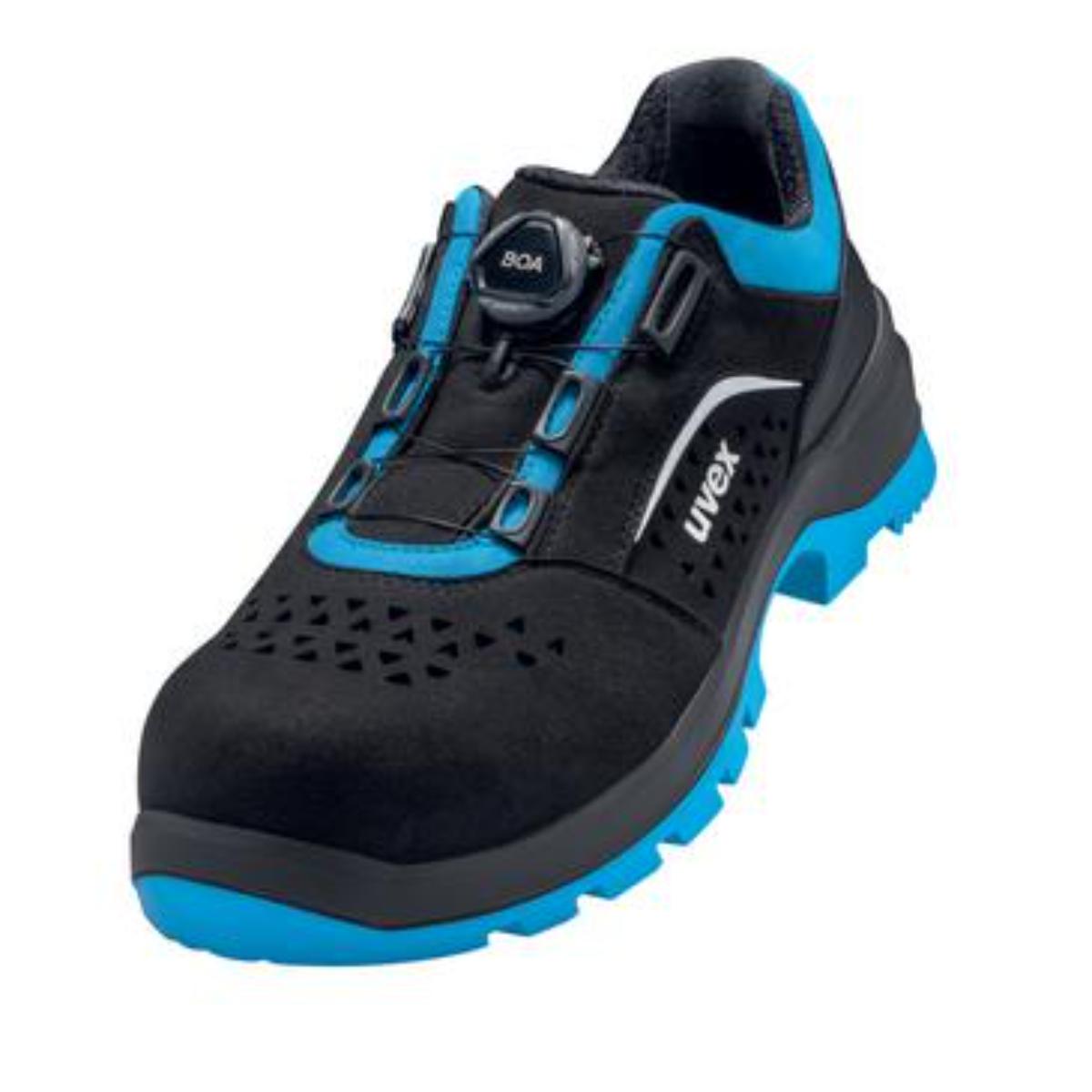 uvex 2 xenova BOA Sicherheitsschuh S1P Halbschuh gelocht