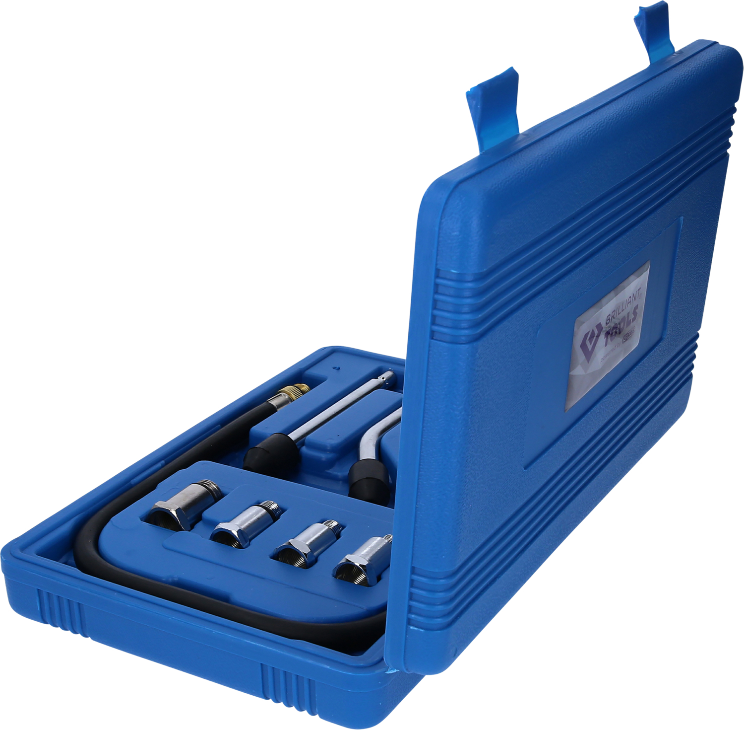Brilliant Tools Kompressionstester-Satz für Benzin Motoren, 8-tlg - BT581100