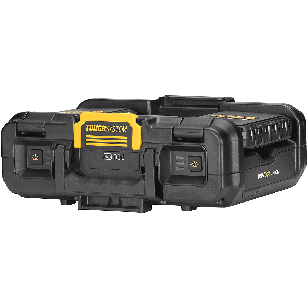 DEWALT TOUGHSYSTEM Werkzeugbox mit Leuchten