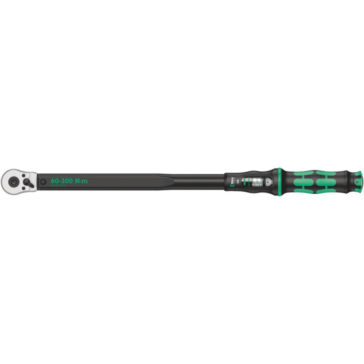 Wera Click-Torque C 4 Drehmomentschlüssel mit Umschaltknarre, 60-300 Nm
