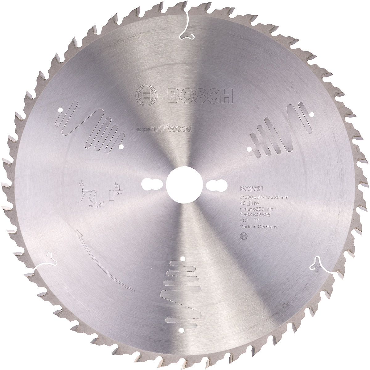 Bosch Kreissägeblatt Expert for Wood ø 300 mm