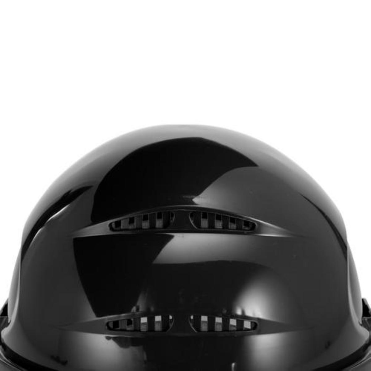 uvex airwing B Schutzhelm mit Lüftung - konvent. Innenausstattung - langer Schirm