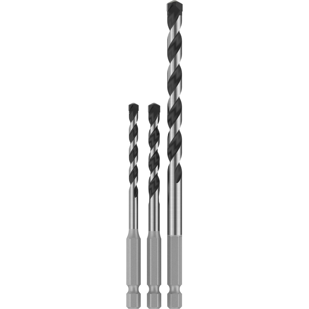 Bosch PRO HEX-5 Bohrer 5x100, 6x100, 8x150 mm, 3-teiliges Set