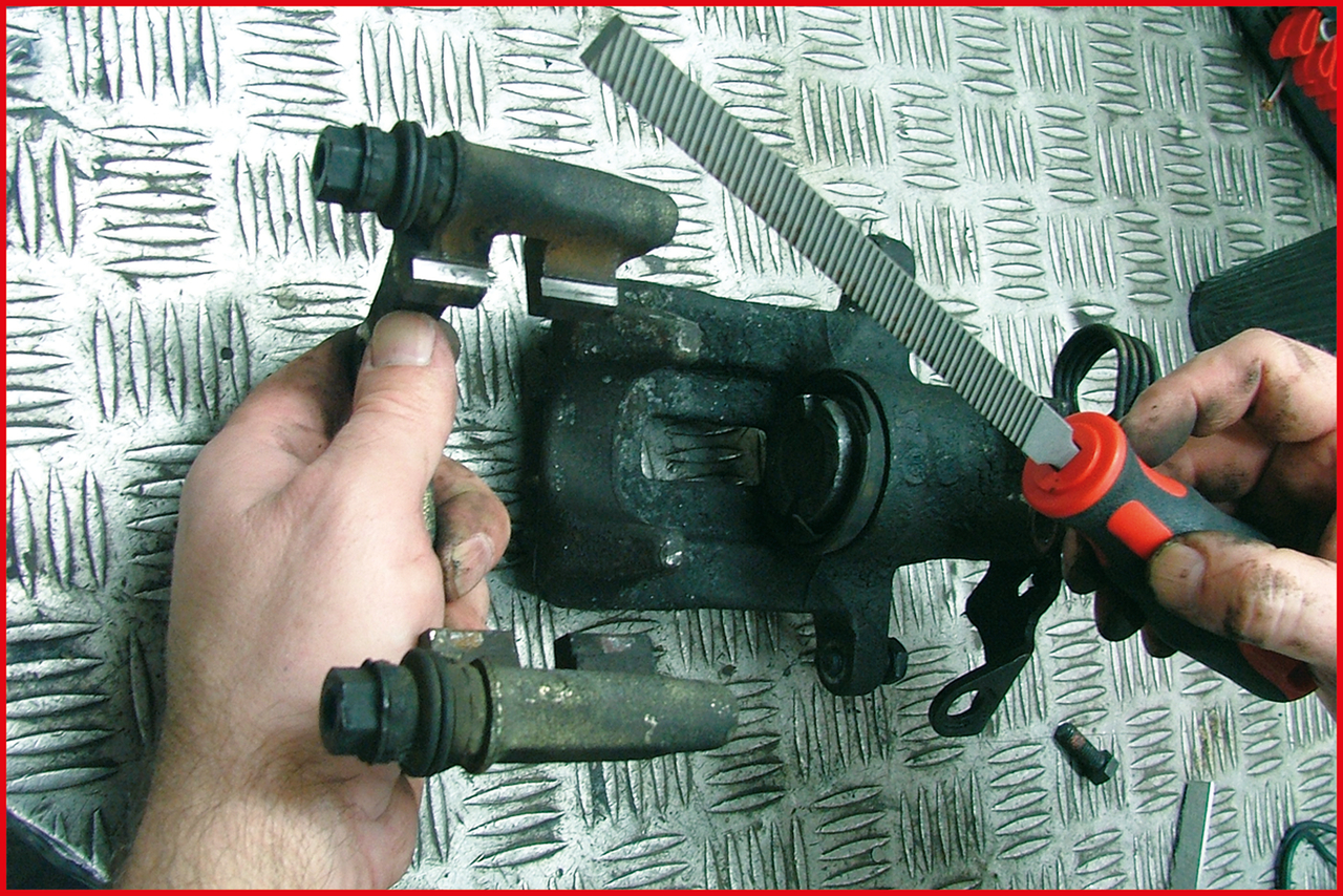 KS Tools Bremssattel-Feile, 270mm